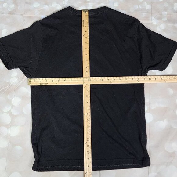 Celebrate Halloween Evil Clown Black T-Shirt, Men's Medium - Picture 5 of 7